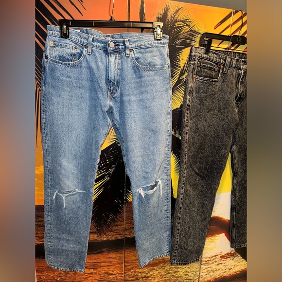 Levi’s Premium 502 & Hi Ball Roll Jeans 32 - Picture 2 of 12